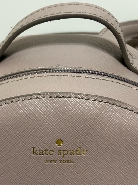 kate spade Taupe Backpack with Glitter Bottom Trim main image 4